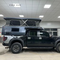 Tente de toit souple à vendre, style pop-up, légère, pour pick-up Ford F-150 Hilux Ranger