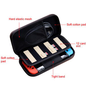 Nintendo <b>Switch</b> Console Storage Bag Hard <b>Case</b> Tote Bag Slate Printed Design Protective Carry <b>Case</b> for Gaming Accessories - Product Image 4