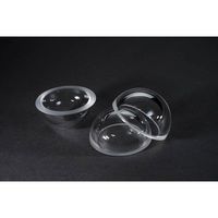 Matériau saphir Dôme en verre de protection Objectif de caméra Sphérique Plano-Convexe Personnalisable OEM Dôme en saphir et silice fondue