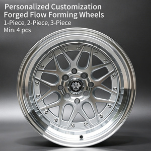 ล้อแม็ก Flowtone Wheels BB Sport ขนาด 15 นิ้ว 4X100/114.3 10 รู สีเงินขอบลึก คุณภาพสูง สำหรับรถแข่ง - Product Image 2