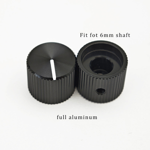 OD 15mm Solid Aluminum <strong>Guitar</strong> <strong>Knob</strong> Effect Pedal Potentiometer Encoder <strong>Knob</strong> 6mm 0.25" 6.35mm Smooth Knurled and D Shaft <strong>Knob</strong> - Product Image 3