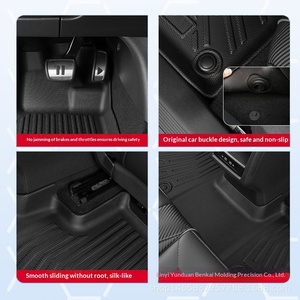 Tappetini Auto 3D per Tutte le Stagioni Compatibili con <span class=keywords><strong>Fiat</strong></span> 500L 2012-2024 Prodotti in Cina - Product Image 3