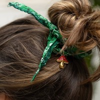 Kalung Baja Anti Karat Comiya 2026 Rantai Bambu Motif Jari Jamur Hati Bunga Liontin Beragam 18K