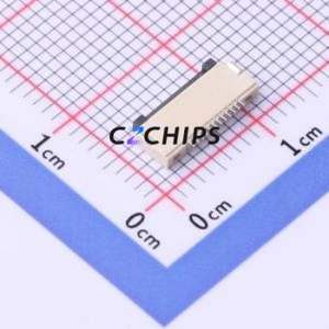 FPC-0.5FX-12PWBH15 FFC/FPC Connector SMD,P=0.5mm Connector Flip Cover Type Bottom Contact 12P 0.5mm - Product Image 2