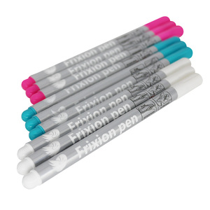 Penna magica <span class=keywords><strong>per</strong></span> l'industria dell'abbigliamento Logo personalizzato penna Gel bianca pennarello cancellabile sensibile al calore <span class=keywords><strong>per</strong></span> tessuto in pizzo a rete - Product Image 5