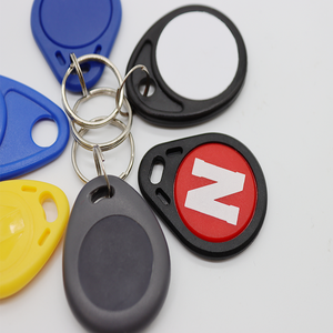 Пользовательские TK4100 EM4200 T5577 программируемый перезаписываемый UID 125 кГц 13,56 мГц ABS NFC тег брелок RFID брелок с брелок - Product Image 3