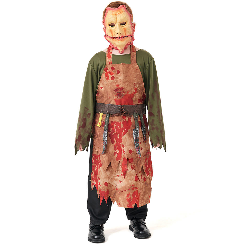 Ouhos Costume De Boucher D'Halloween, Costume De Médecin D