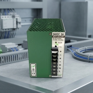 แหล่งจ่ายไฟแบบราง DIN 24V สำหรับระบบอัตโนมัติในอุตสาหกรรม 120W พร้อมระบบป้องกันกระแสเกิน (OCP) ป้องกันแรงดันเกิน (OVP) ป้องกันอุณหภูมิเกิน (OTP) ป้องกันกระแสเกินกระแสปกติ (SCP) รองรับแรงดันไฟฟ้าเข้ากว้าง 100-240VAC - Product Image 1