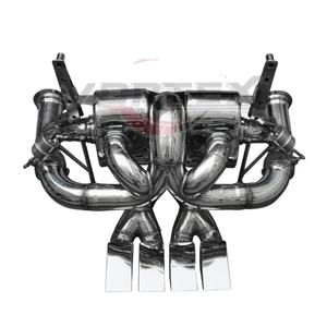 Sistema de Escape con Silenciador Catback de Acero Inoxidable Pulido Espejo OEM de Vortex Factory para Lamborghini Aventador LP700 - Product Image 2