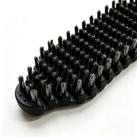 Brosse pour haltères et équipements de gym, nettoyeur robuste à poils en acier pour barres de musculation, barres de traction et haltères