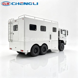 Camion de transport de troupes tout-terrain CLW 6x6 avec fourgonnette pour 28 passagers, diesel, état neuf, bus tout-terrain pour zone minière - Product Image 2