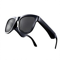 Lunettes intelligentes de traduction IA avec audio Bluetooth, commande tactile et chargement magnétique