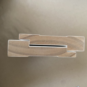 Moule mural décoratif en pin FJ radiata apprêté en blanc Moulure de base décorative Garniture de plinthe - Product Image 2