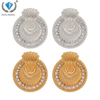 Earrings New Fashion Zircon High end