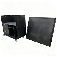 Valise de transport en aluminium personnalisée pour outils et ustensiles de cuisine, panier de rangement durable pour station à café avec support OEM