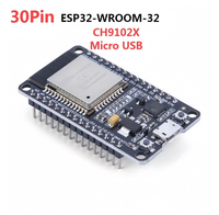 Módulo de Desarrollo Tipo C ESP32 CP2102, Placa de Desarrollo de 30 Pines, Wifi + BT, Microcontrolador de Doble Núcleo de 2,4 Ghz