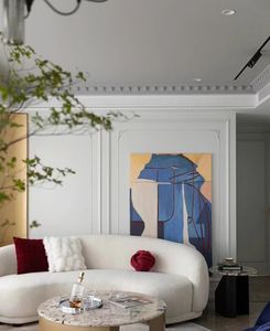 Sofá de lujo de diseño moderno más nuevo, sofá francés elegante con forma de nube para Villa, hotel, vestíbulo, sofá Le Nuvole - Product Image 6