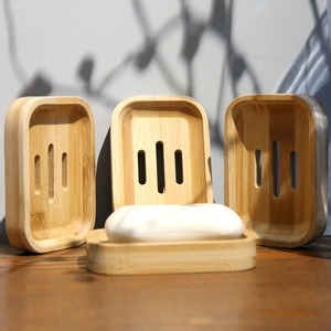 Porte-savon rustique en bois de fournisseur indien avec finition à grain naturel, décoration élégante pour salle de bain, idéal pour la maison et le spa, disponible à la vente - Product Image 1