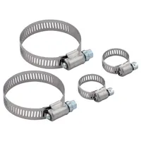 Adjustable Stainless Steel Cast Iron Spring Tube Pipe Clamp Hose Clamp for PVC Pipes