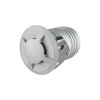 Lumière LED 9W étanche IP67 en verre trempé pour terrasse, éclairage latéral de patio, éclairage de marche d'escalier extérieur avec télécommande