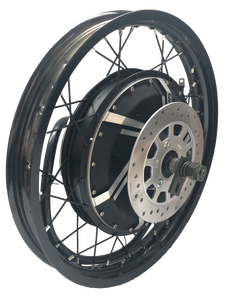 Moteur de moyeu de roue à rayons <span class=keywords><strong>QS</strong></span> <span class=keywords><strong>4000W</strong></span> 72V (modèle 205) pour moto électrique 50H V3 Type - Product Image 4