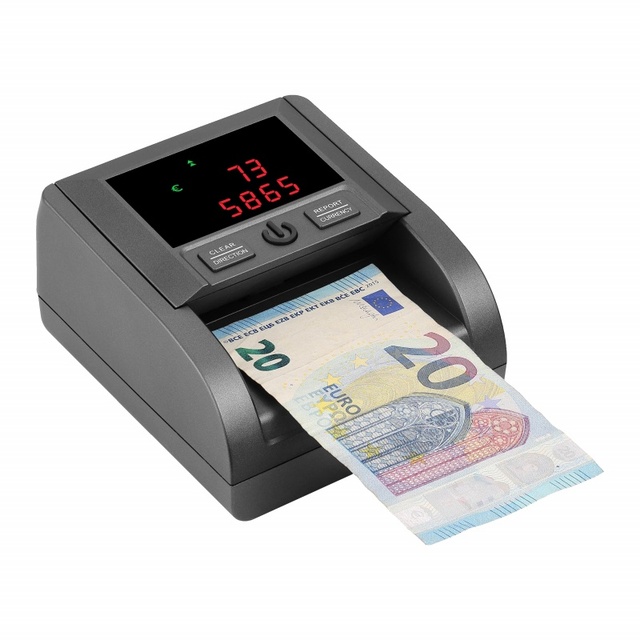 EC600 High Quality Portable 4-Way Insertion Banknote Counter Unmatched Money Screening Light Indicator Plastic Currency Detector
