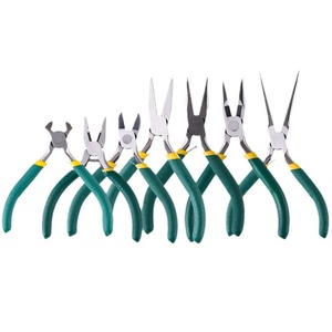Handmade DIY pliers, matte black needle-nose pliers, jewelry pliers, multi-functional round nose pliers, mini beading tools for - Product Image 5