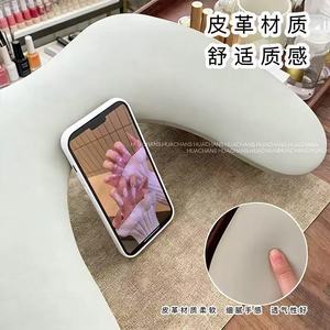 Coussin de main pliable en forme de papillon, support de bras en U, support de téléphone pour salon de manucure, bureau de manucure - Product Image 4