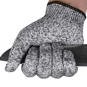 Food Grade Level 5 Proof Sicherheit <span class=keywords><strong>Hand</strong></span> Schutz Hof Arbeit Küche Anti Cut Beständig Handschuhe für Schneiden - Product Image 1