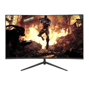 Resolução 27 144 Hz Pc 31.5 Widescreen barato 24 34 Suporte curvado pequeno Gaming Widescreen Usb Ips 24 Lcd novos monitores Hd 27 Polegada