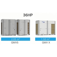 Climatiseur Central Commercial VRV/VRF Gree GMVL-2190WM/A-X(P) 78 CV 219 kW 60 Tonnes 380V 400V 50Hz 1 Voie