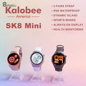 2025 SK8 Mini 1.27 inç AMOLED HD Ekran Silika Jel Akıllı Saat Kadınlar İçin <span class=keywords><strong>2</strong></span> Kayış Mesaj Hatırlatıcısı Sağlık İzleme BT Arama Cevaplama - Product Image 6