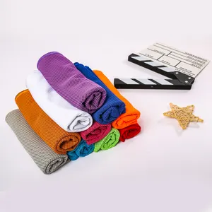 Grote Pva Ijs Handdoek Sneldrogende Koeling Hoofd Aangepaste Grootte Microfiber Sport Gym Handdoek Met Logo
