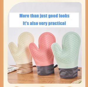 Manchette de four en silicone imprimée avec doublure en coton, résistante à la chaleur pour une utilisation à l'intérieur du four - Product Image 5