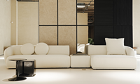 Fauteuil d'appoint moderne en velours capitonné, fauteuil inclinable pivotant, confortable pour la maison, l'appartement, extérieur convivial
