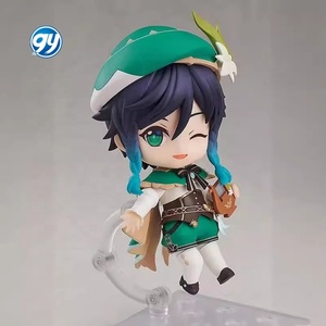 Genshined Impact Venti 1795 #   Figura de PVC de dibujos animados articulada, ecológica, estilo Chibi Nendoroid, modelo coleccionable, estatua de juego. - Product Image 4