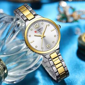 <span class=keywords><strong>Montre</strong></span> à quartz simple pour femme CURREN 9105, petit <span class=keywords><strong>cadran</strong></span>, étanche, bracelet en acier inoxydable, montres décontractées et charmantes pour femme, Reloj <span class=keywords><strong>Casio</strong></span> - Product Image 5