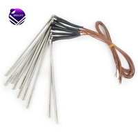 Élément chauffant électrique à cartouche en acier inoxydable en forme de L à angle droit BRIGHT 110V 200W pour machine d'emballage