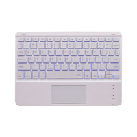 Cocok untuk IPad 10 Air4/5 generasi Tablet nirkabel sentuh Bluetooth Keyboard ultra-tipis Keyboard nirkabel Perancis
