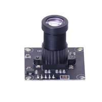 Módulo de Cámara Industrial con Sensor CMOS Mini HD de 1080P F22 12mm 30 sin Distorsión, Plug and Play, UVC, 32*32mm, Montaje M12, Multi-OS
