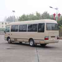Bus Toyota Coaster d'occasion à 30 places, diesel/essence, minibus à prix abordable