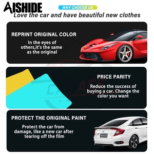 Prix usine Matt Series Vinyl Car Wrapping TPU Extinction Series Films Vinyl Wrap Rolls For Car - Product Image 4