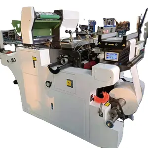 Hengchengxiang Brand Label Rotary Die Cutting Machine With Turret Rewinder