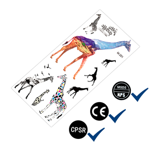 Adesivo per Tatuaggio Temporaneo Personalizzato con Trasferimento ad Acqua, Tatuaggio Artistico Temporaneo Impermeabile Personalizzato - Product Image 2