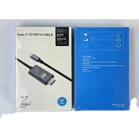 Câble Type-C vers HDTV 4K/30Hz, adaptateur USB C vers HDTV 3840x2160 UHD pour téléphone, ordinateur portable, téléviseur, moniteur, projecteur