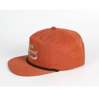 Casquette de baseball SGS auditée en mélange de coton et de nylon personnalisée à 5 panneaux avec corde