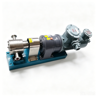 Pompe doseuse à engrenages haute viscosité en acier inoxydable, haute pression, personnalisable OEM, certifiée ISO9001, pour résine, adhésif PU, isocyanate