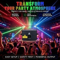 Machine de spectacle laser à faisceau RGB 5W, stock local USA, pour club, DJ, concert