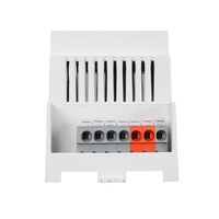 Décodeur LED DMX512 4 canaux sur rail DIN |   Prise en charge du mode Master, PWM 500Hz-35KHz, Correction Gamma 0.1-9.9 pour l'éclairage commercial