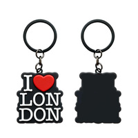 Porte-clés Souvenirs Britanniques Personnalisés Royaume-Uni Angleterre Londres Drapeau Union Jack Bus Double Mini Accessoires Breloques pour Voyageurs